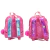 Mochila Unicornio Con Lentejuelas Y Llavero 12" Espalda Cresko Art. Ck130 - Un Mundo de Cosas