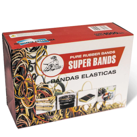Banda Elastica Caja 1 Kg Superbands - Soafra