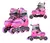 Patin y Roller 2 En 1 Talle Regulable Black VS Candy- Bipokids - Un Mundo de Cosas