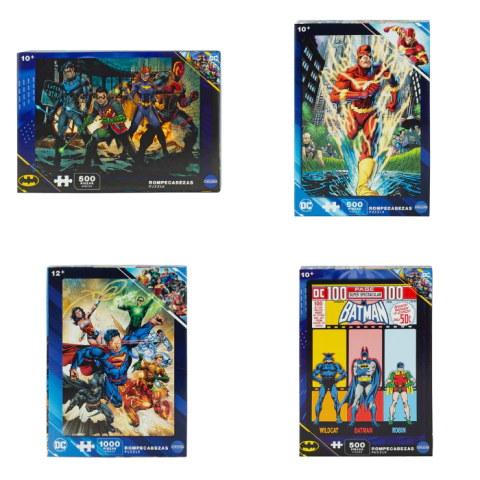 Dc Liga De La Justicia Rompecabezas 500 Piezas Modelos Surtidos