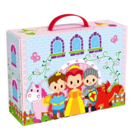 Valija De La Princesa Y El Principe X 16 Pzs - Tooky Toys - comprar online