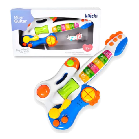 Guitarra Con Luz Y Sonido - Kaichi - comprar online