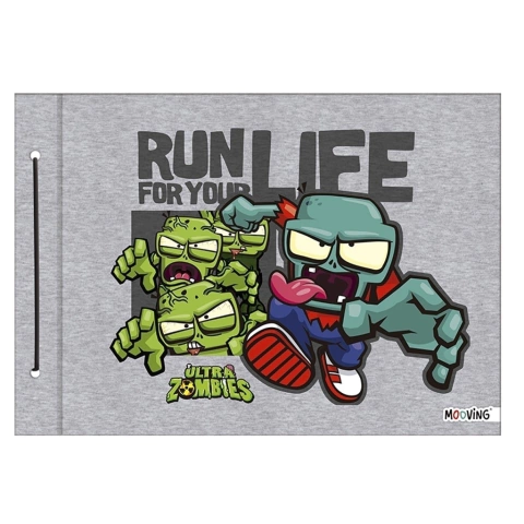 Carpeta De Dibujo N° 5 Zombies - Mooving