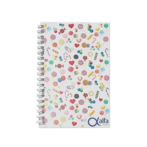 Libreta Nº030 8 X 12 Cm - Alfa Gloss
