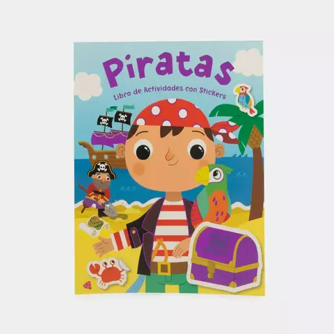 Libro De Actividades Con Stickers - Splash Kids