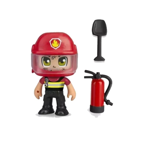 Pinypon Action Figura Básica Individual Bombero