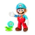 Super Mario Bros Figura 10 Cm Mario Gélido Con Flor De Hielo - comprar online