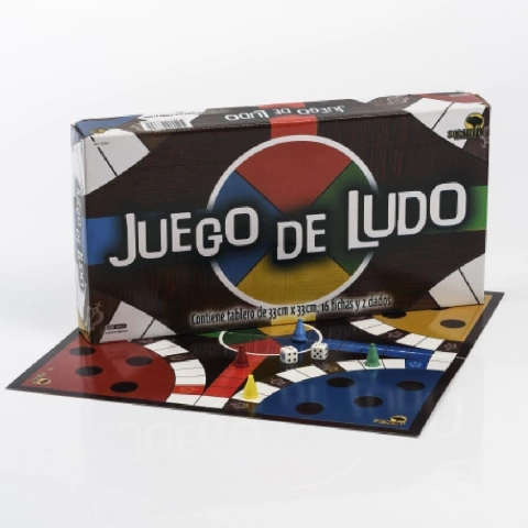 Ludo Clásico Económico Juego De Mesa Bisonte