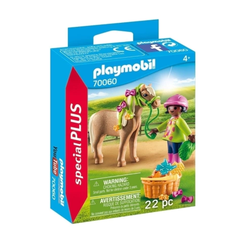 Set Niña Con Pony - Playmobil