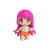Pinypon Figura Básica Con Accesorios Serie #11 Pelo Rosa