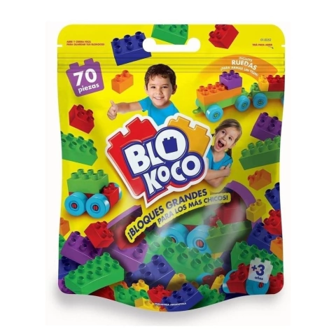 Bloques Blokoco Doypack X 70 Piezas