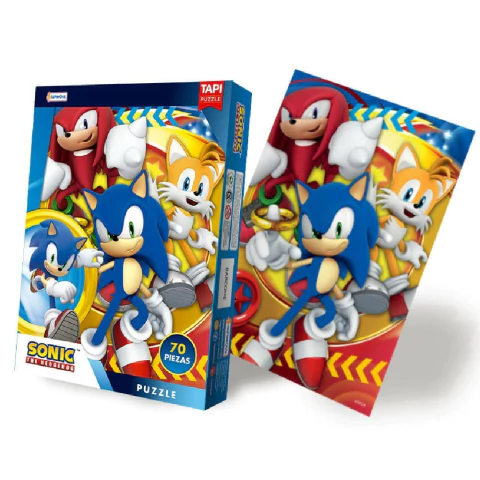 Rompecabezas 70 Piezas Disney "Sonic" - Tapimovil