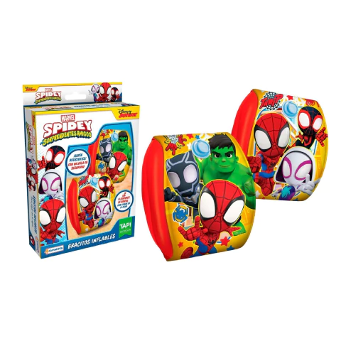 Bracitos Inflables 25X15 Cm Spiderman Spidey Marvel - Tapimovil