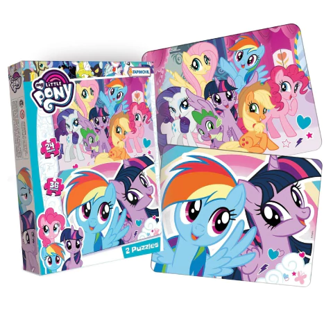 2 Rompecabezass 24 Y 36 Piezas My Little Pony - Tapimovil