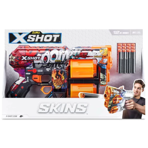 X-Shot Pistola Lanzador Skins Dread "Boom"