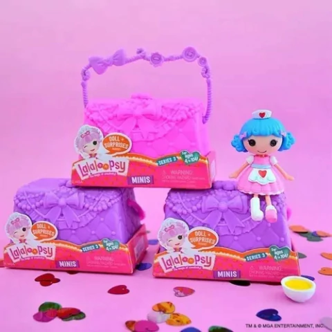 Muñeca Lalaloopsy Sorpresa Mini Carterita - Wabro