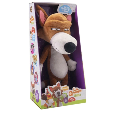 Peluche Musical La Granja De Zenon "Lobo Beto"