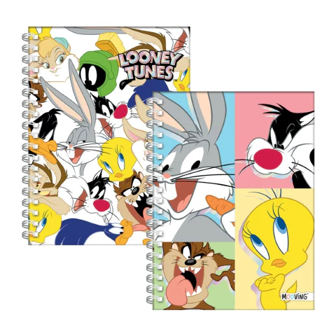 Cuaderno 16X21 "Looney Tunes" - Mooving