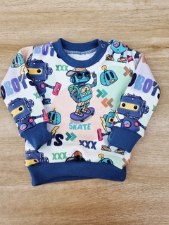 BUZO PLUSH CON CORDERITO ROBOTS - comprar online