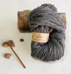 Lana Natural Andina Gris topo