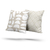 Kit Sala Abstrato Bege e Branco - comprar online