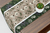Caminho De Mesa Trilho Floral Margarida Verde e Bege na internet