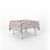 Toalha De Mesa Quadrada Infantil Tecido Oxford Animais Coloridos Escultura Balão - 140x140cm