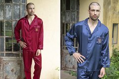 Pijama de hombre de Raso liso - BIANCA SECRETA 18512