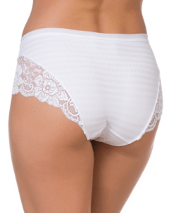 Bombacha tiro medio lycra con puntilla - SELÚ 299 - comprar online