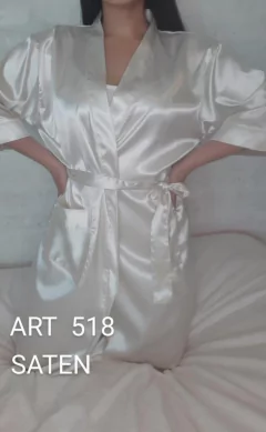 Bata de satén - LUCIA NAVARRO 518