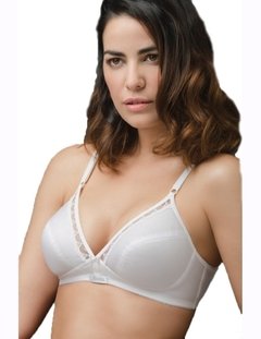 Soutien de satine de Lycra, jersey de naylon bordado y puntilla - DEVILLE 358 - comprar online