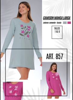 Remeron de algodón manga larga “Bloom” - NINA 857