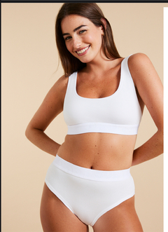 Top Hailey deportivo con elástico expuesto - SOL Y ORO 66711 - comprar online