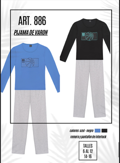 Pijama de varón - NINA 886