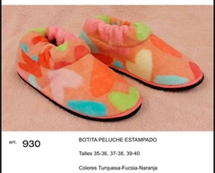Botita de peluche estampado - POEMA 930