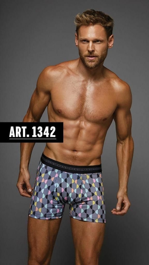 Boxer de algodón y lycra - XY 1342
