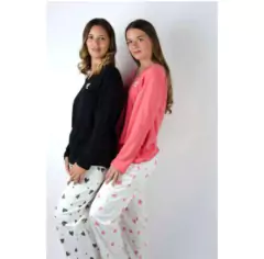 Pijama corazon de algodón y lycra - NORALE 7548
