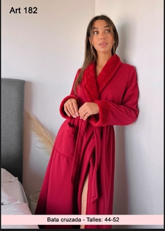 Bata de abrigo con peluche interno - BARBIZON 182