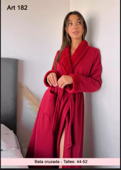Bata de abrigo con peluche interno - BARBIZON 182