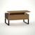 Imagen de Mesa Ratona tapa elevable SERRANO/BLANCO Valenziana