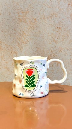 Taza flor