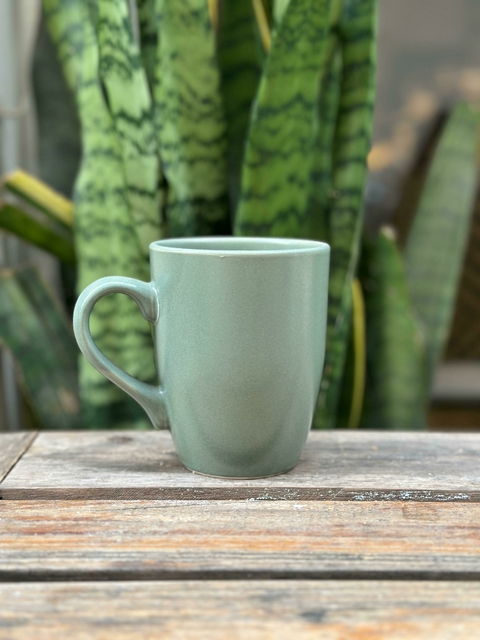 Taza Verde Lisa