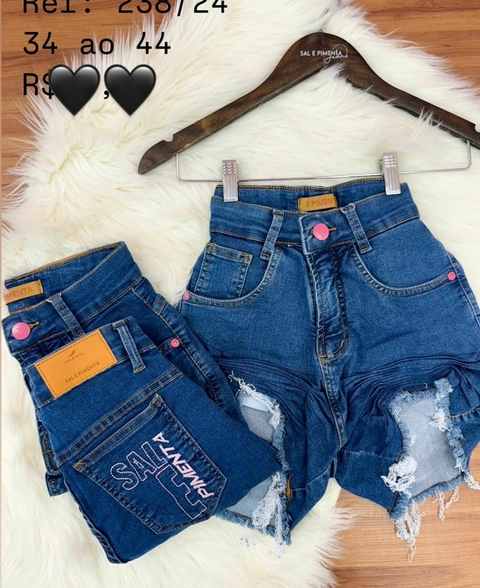 Short Jeans Sal e Pimenta