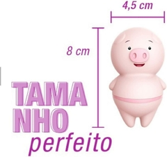 VIBRADOR PORQUINHO 6 MODOS SUCÇÃO - comprar online