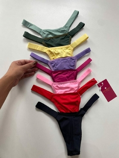 KIT CALCINHA MALDIVAS POLIAMIDA -CORES DIVERSAS- REF. 2023