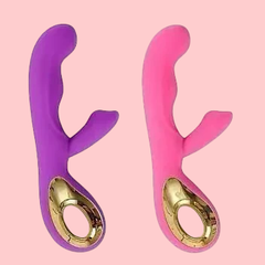 Vibrador com Estimulador de Clitóris e Alça - comprar online