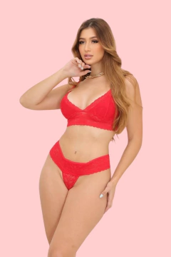 Conjunto Renda s/ bojo ref.987 na internet