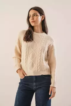 SWEATER GUEMBE - FARINA