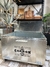 Imagen de Baul carbonero 60x40 zinc con ruedas Pielmetal