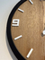Imagen de Reloj madera numeros corporeos